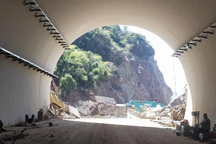 kiratpur manali tunnel
