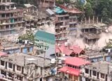 Building Collapsed in Kullu district of Himachal Pradesh