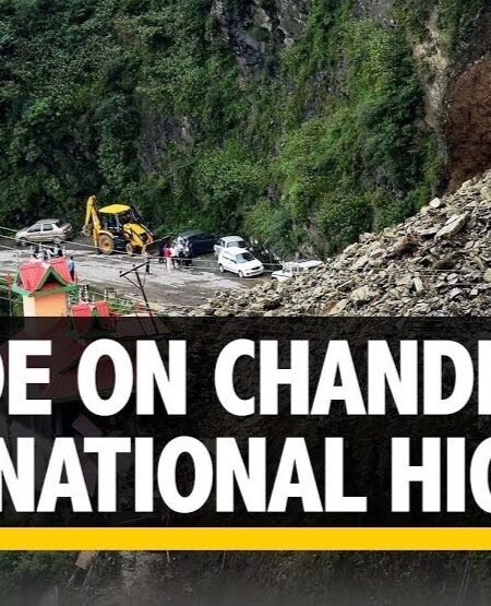 Chandigarh Shimla national highway - 5 closed due to landslide