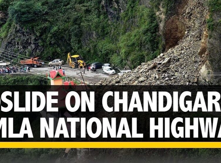 Chandigarh Shimla national highway - 5 closed due to landslide