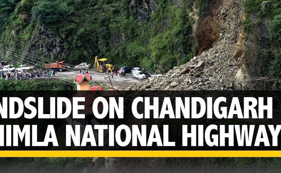 Chandigarh Shimla national highway - 5 closed due to landslide