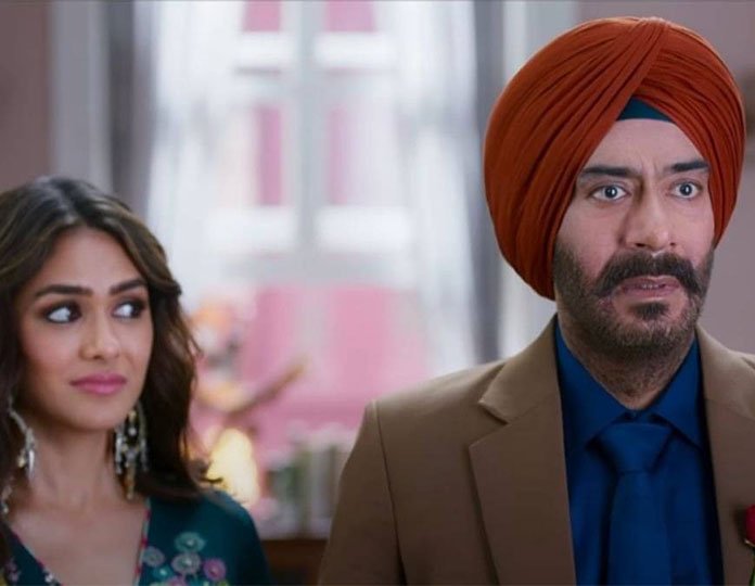 Ajay Devgn And Mrunal Thakur