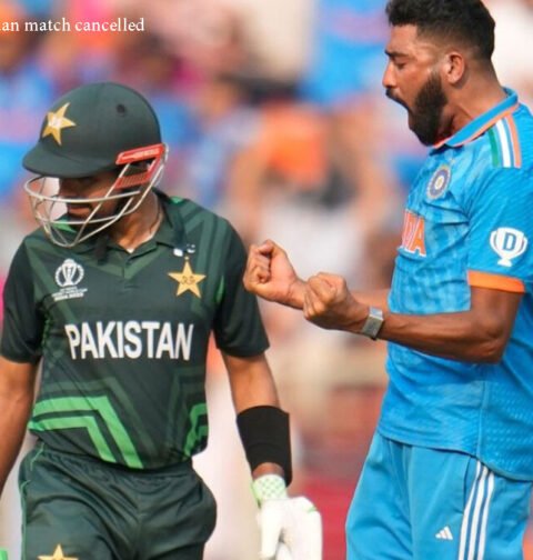 India vs Pakistan match cancelled