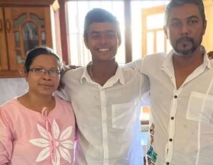 dunith-wellalage-father-passed-away